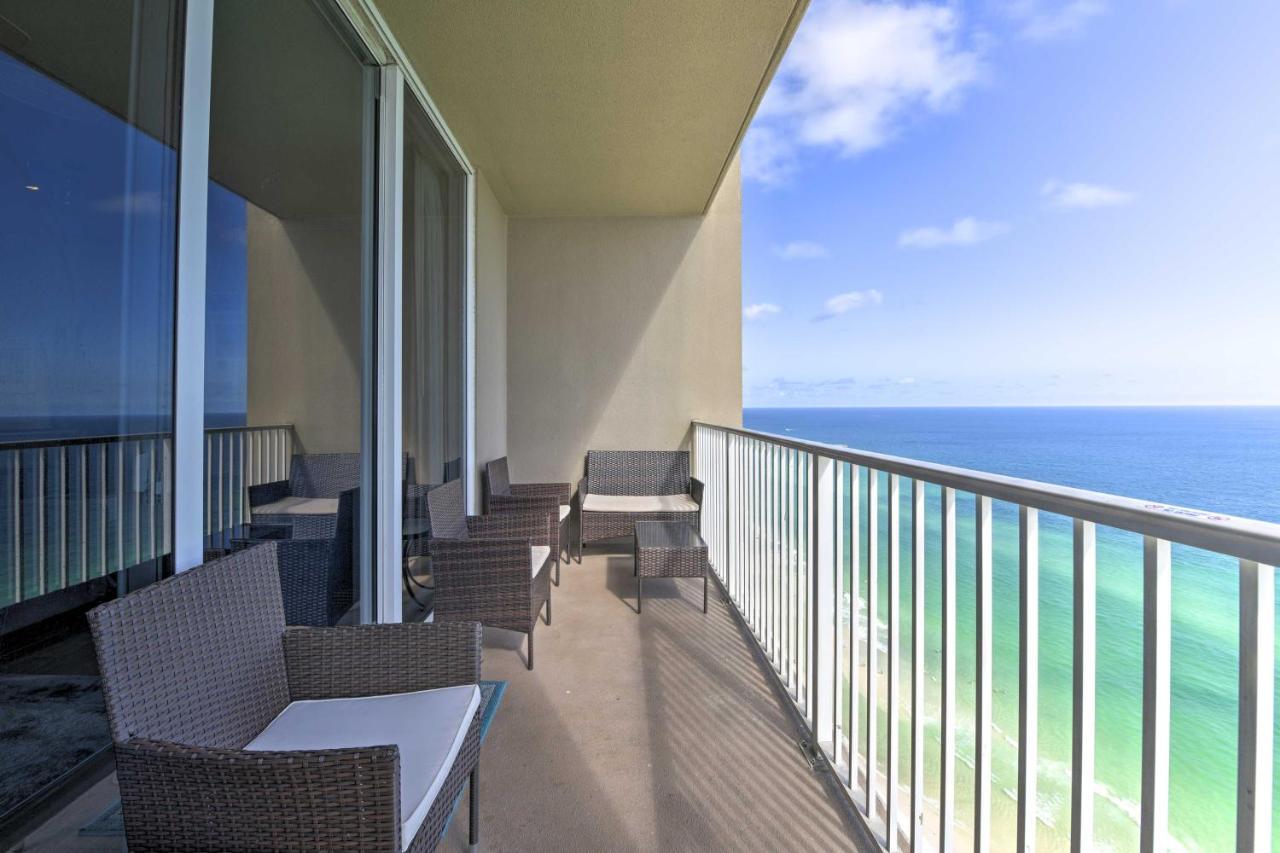 28Th-Floor Panama City Beach Condo With Ocean Views! Luaran gambar