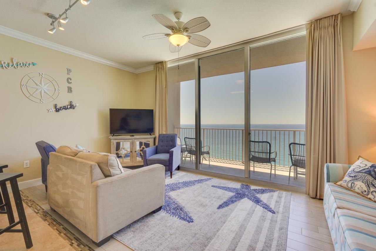 28Th-Floor Panama City Beach Condo With Ocean Views! Luaran gambar